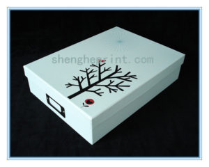 White A4 File Storage Box