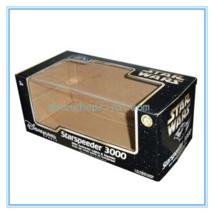Custom Made Toy Packaging Box With PVC Window